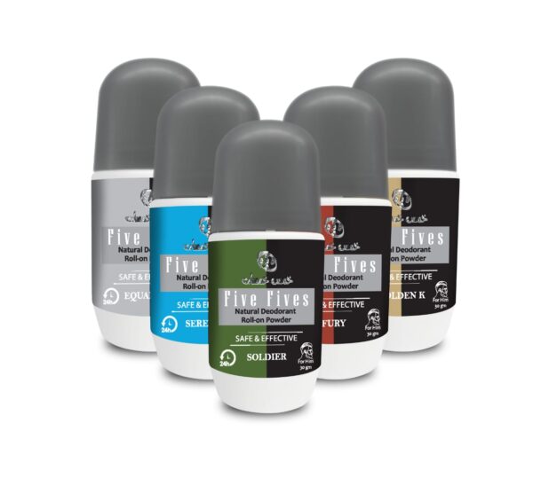 Five Fives Roll-on Powder for Men – 30 gm