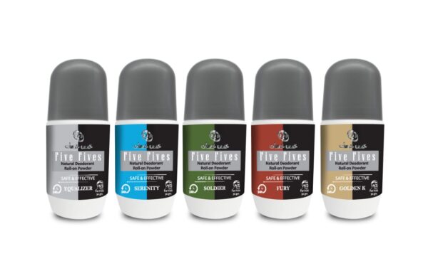 Five Fives Roll-on Powder for Men – 30 gm