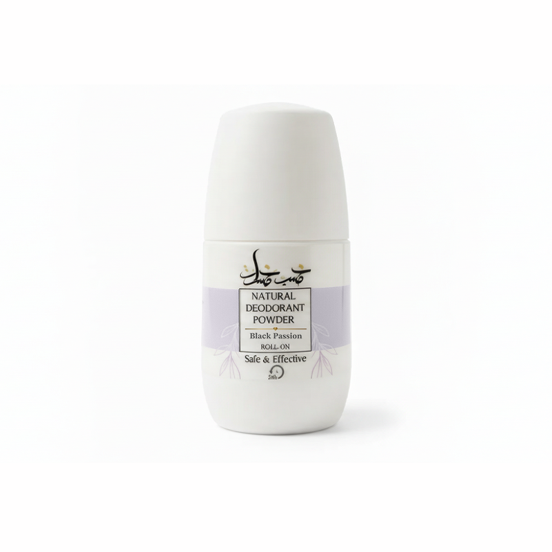 Five Fives Natural deodront Powder black passion for Women - 50 ml