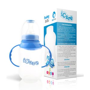 iCare Feeding Bottle BPA-Free - 250 ml - Blue