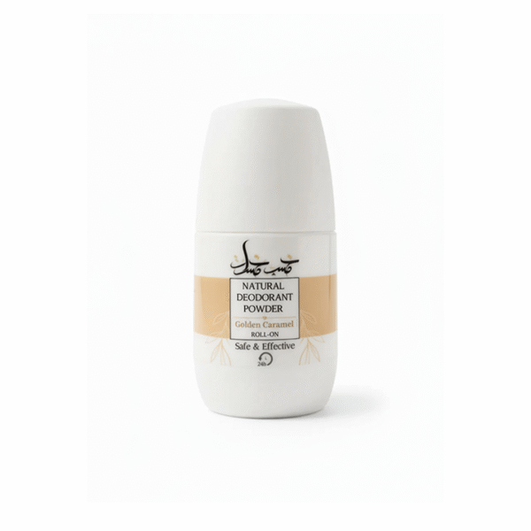 Five Fives Natural deodront Powder golden caramel for Women – 50 ml