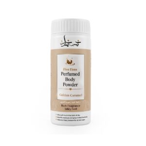 Five Fives Perfumed Body Powder golden caramel-100gm